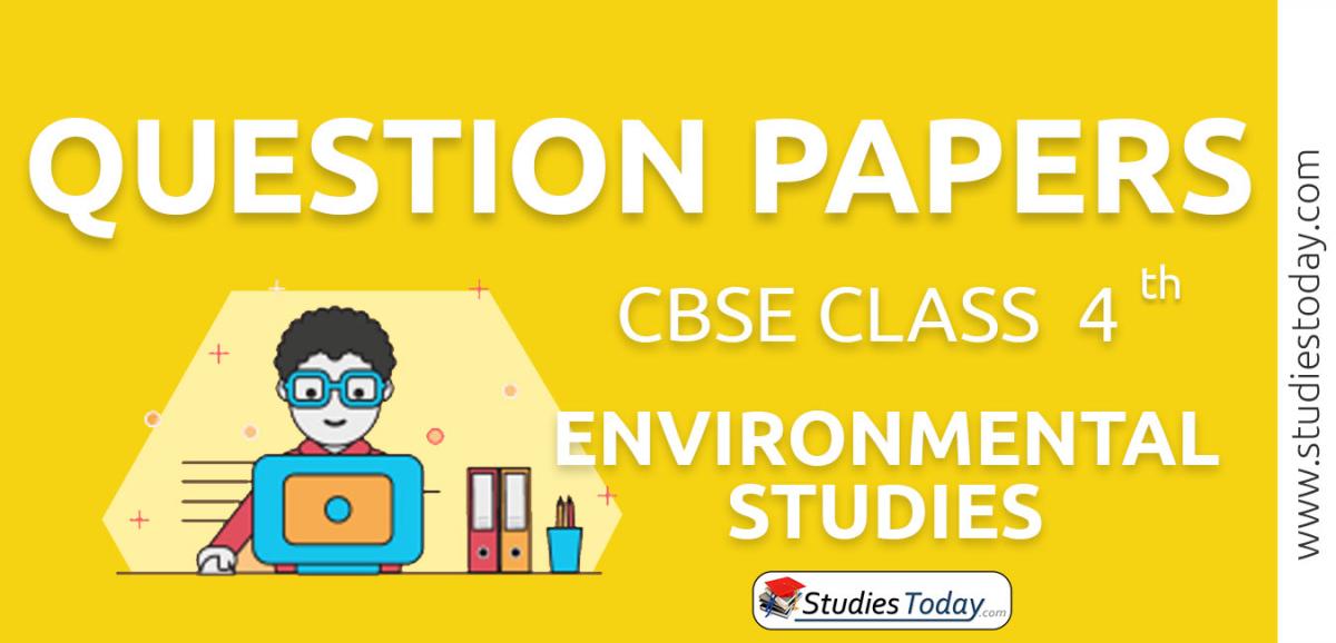CBSE Class 4 Environmental Studies Question Papers