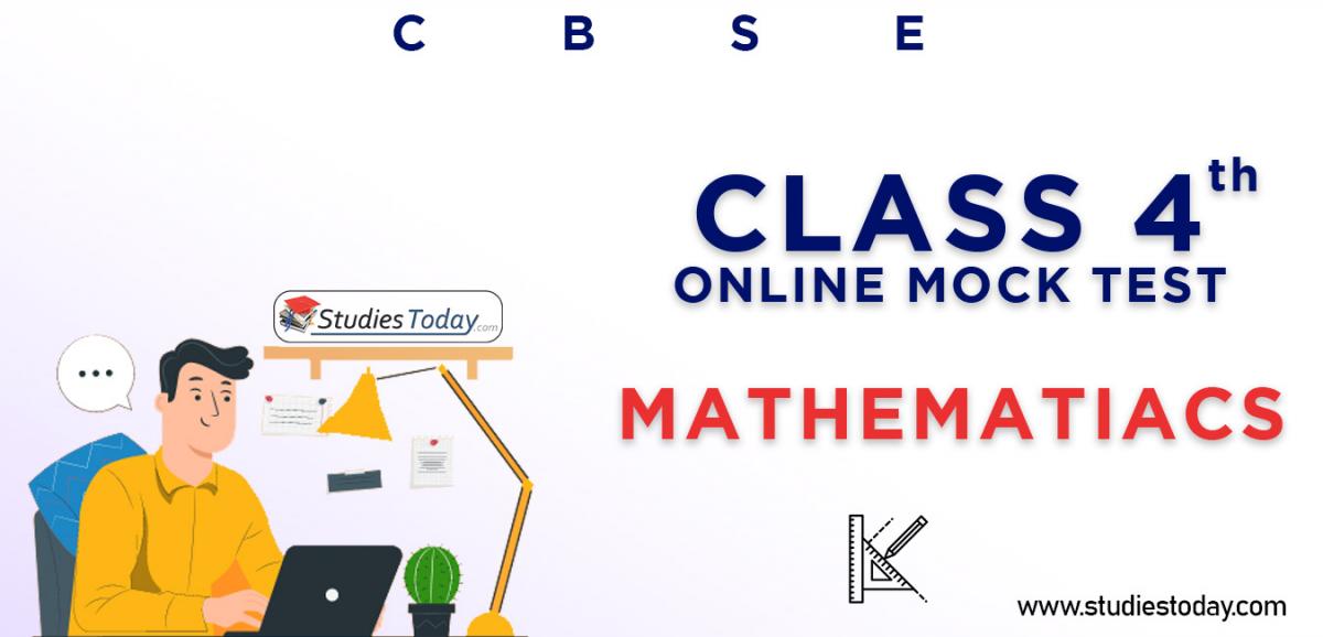CBSE Class 4 Mathematics Online Mock Test