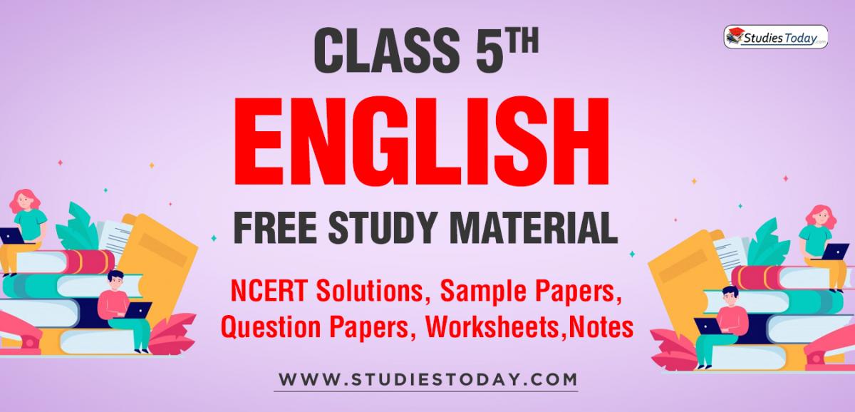 CBSE Class 5 english