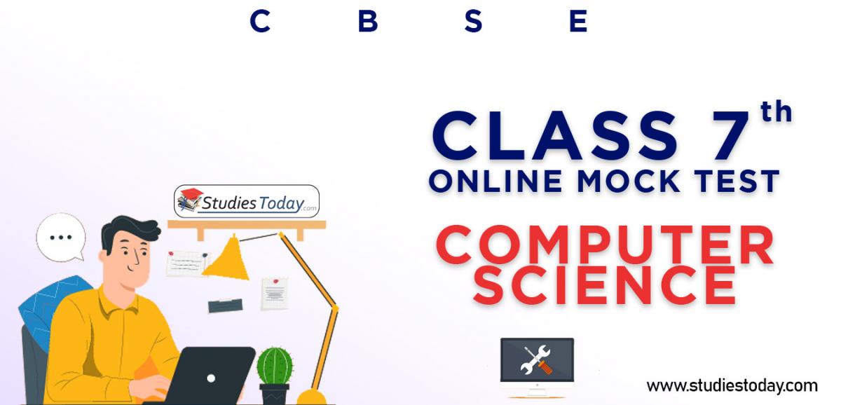 CBSE Class 7 Computer Science Online Mock Test