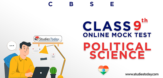 CBSE Class 9 Political Science Online Mock Test