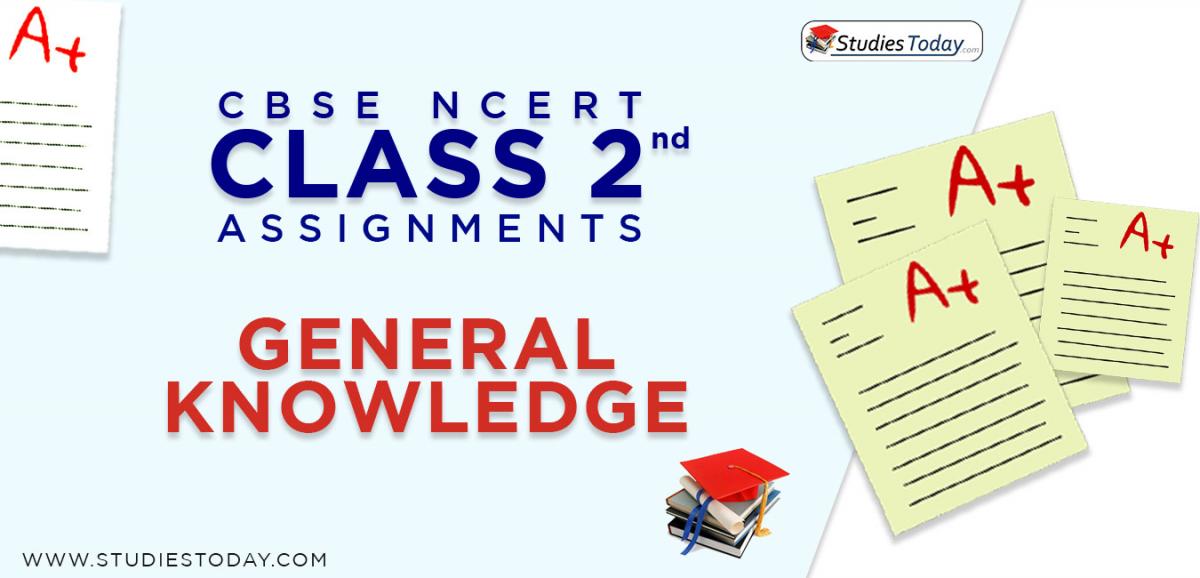 CBSE NCERT Assignments for Class 2 General Knowledge