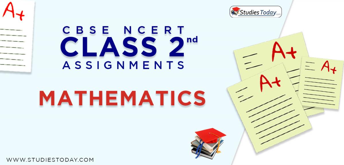 CBSE NCERT Assignments for Class 2 Mathematics