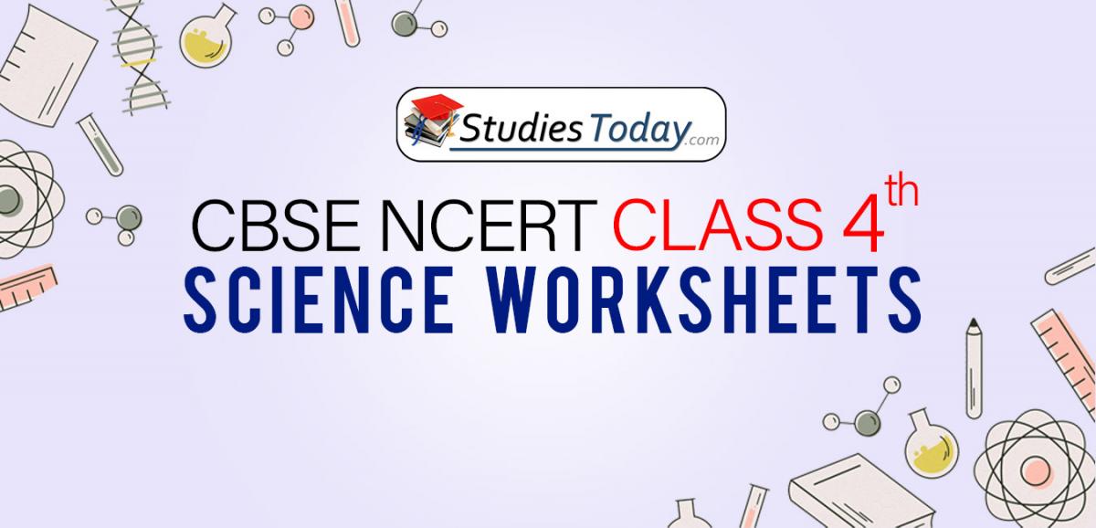 CBSE NCERT Class 4 Science Worksheets