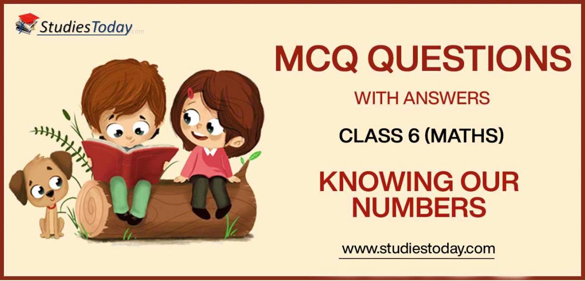 MCQs for Class 6 Knowing our Numbers