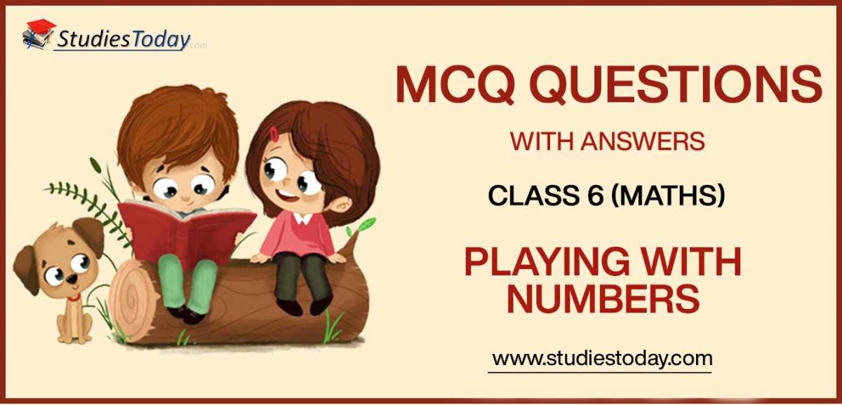 MCQs for Class 6 Playing with Numbers