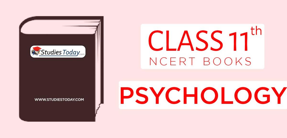 NCERT Books for Class 11 Psychology
