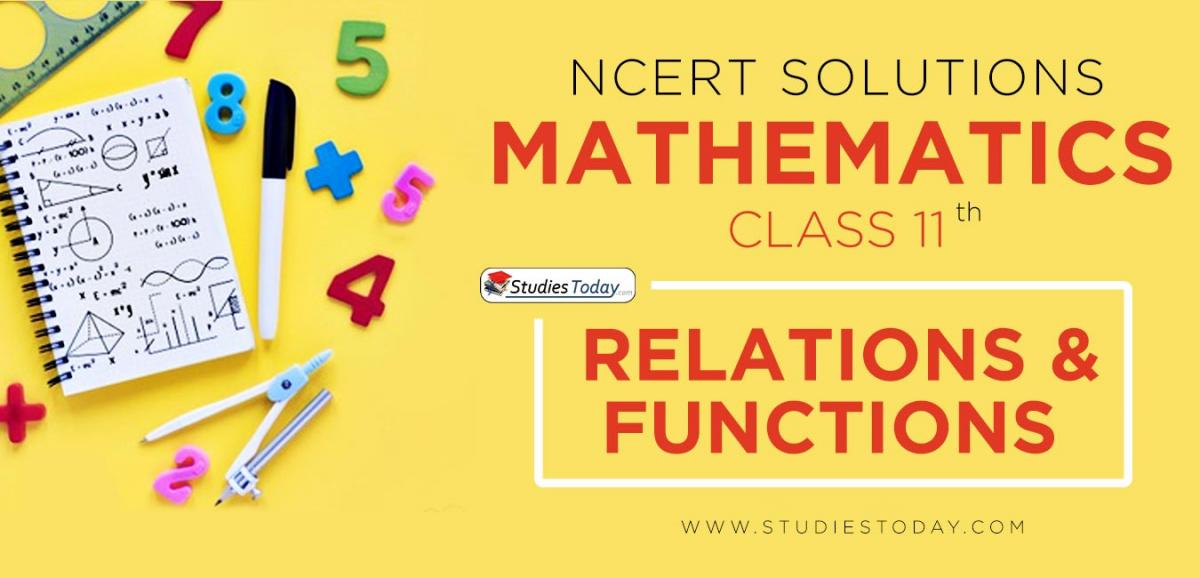 NCERT Solution Class 11 Relations and Functions Mathematics