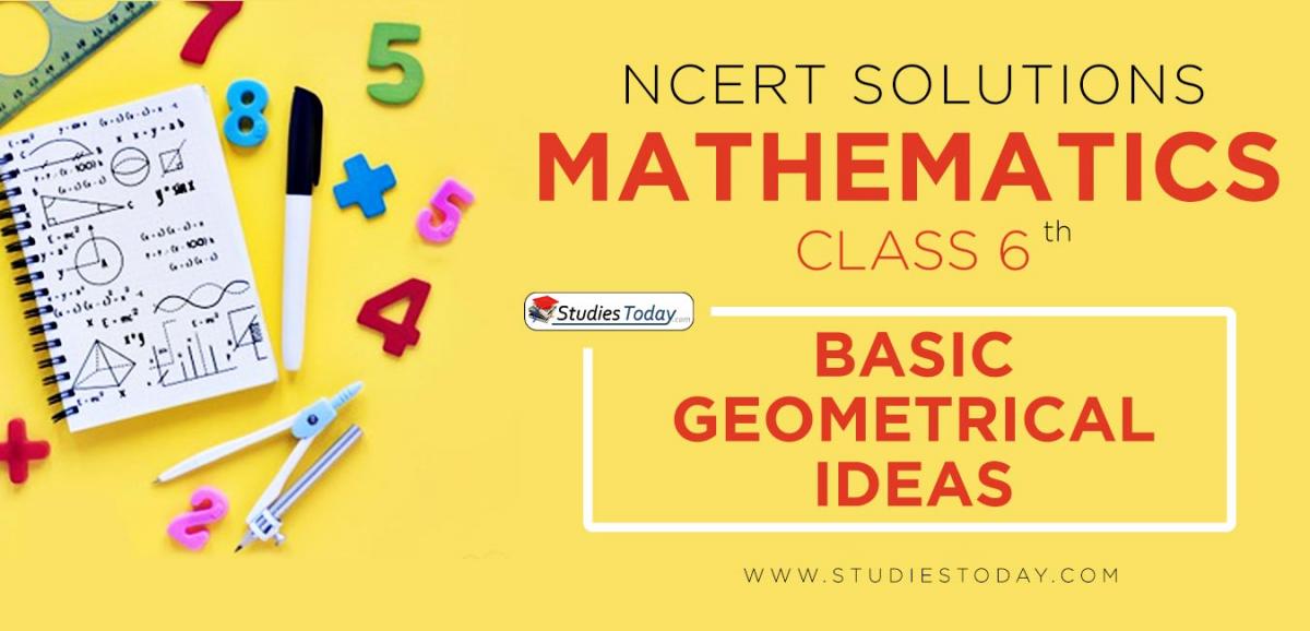 NCERT Solutions for Class 6 Basic Geometrical Ideas