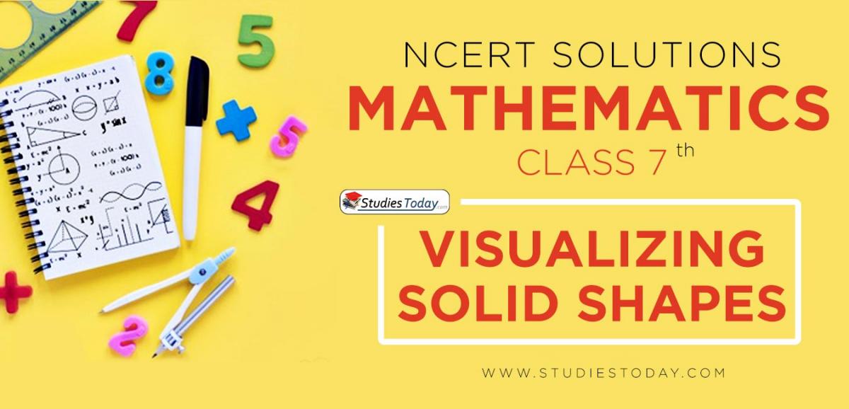 NCERT Solutions for Class 7 Visualizing Solid Shapes