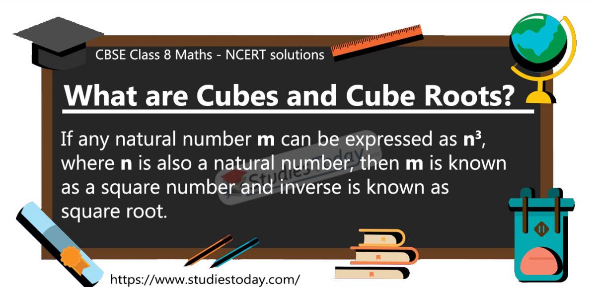 NCERT Solutions for Class 8 Cubes and Cube Roots