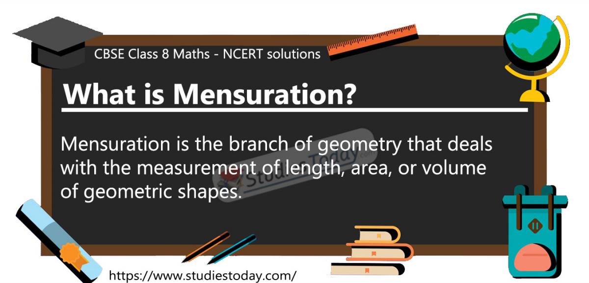 NCERT Solutions for Class 8 Mensuration