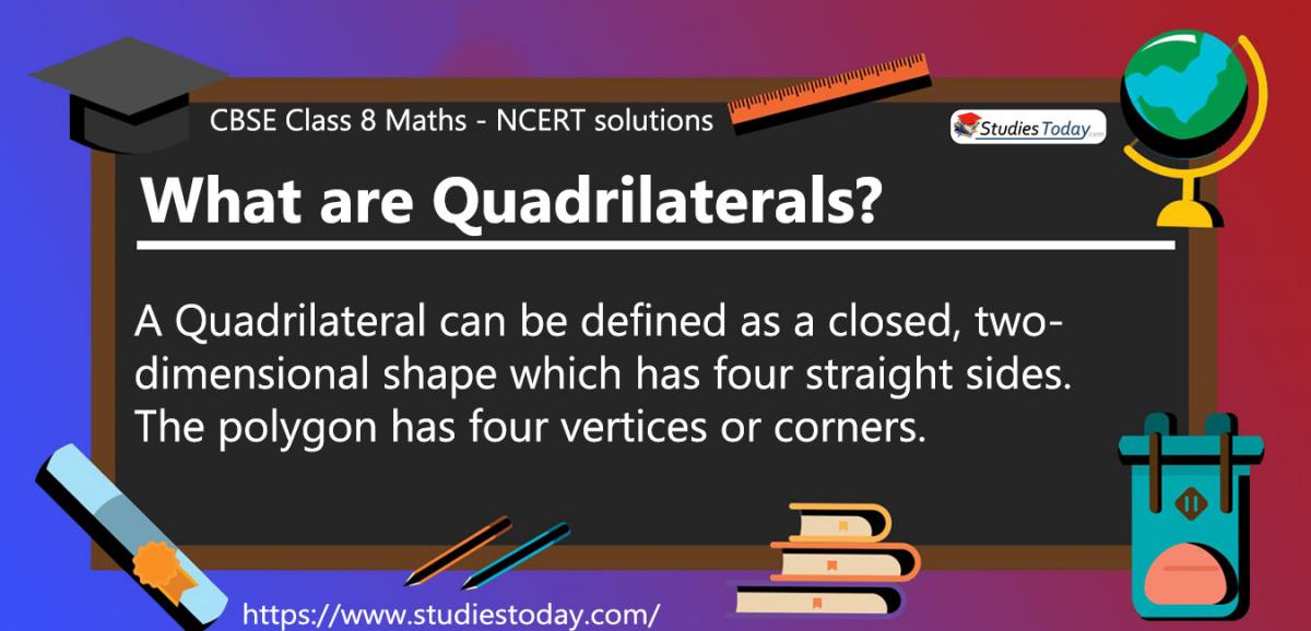 NCERT Solutions for Class 8 Understanding Quadrilaterals