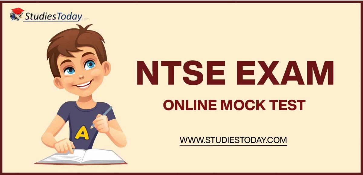NTSE Online Mock Tests Series Free