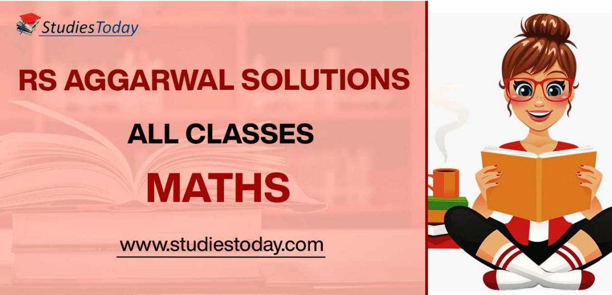 RS Aggarwal Solutions for all Classes and Subjects