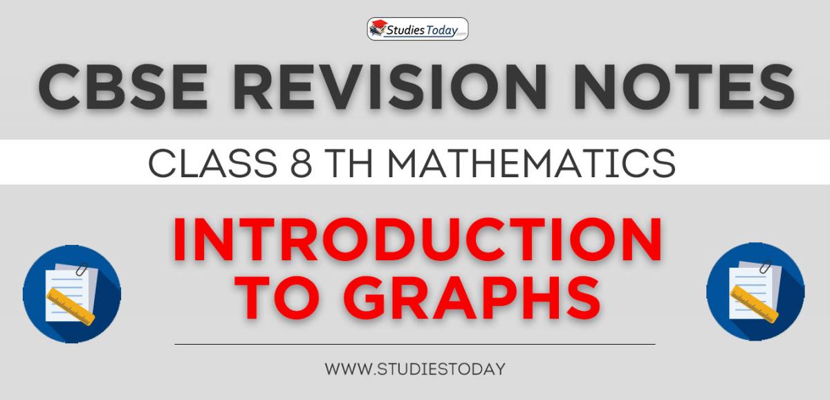 Revision Notes for CBSE Class 8 Introduction to Graphs