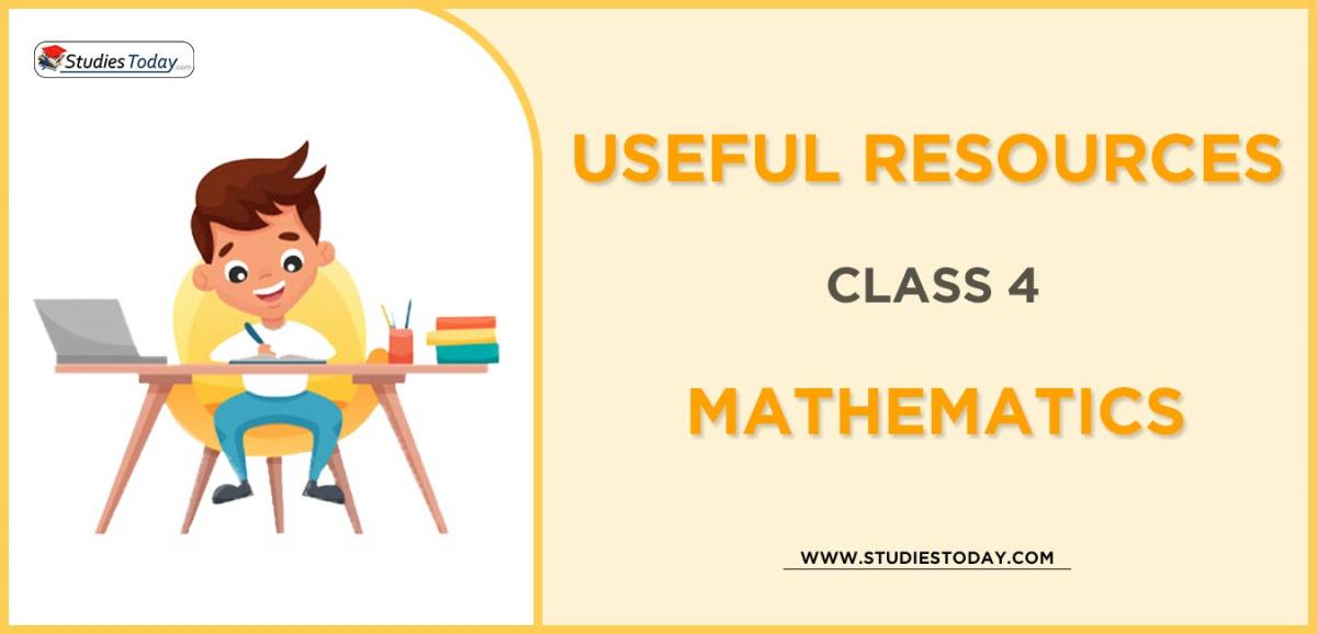 CBSE Class 4 Mathematics Useful Resources