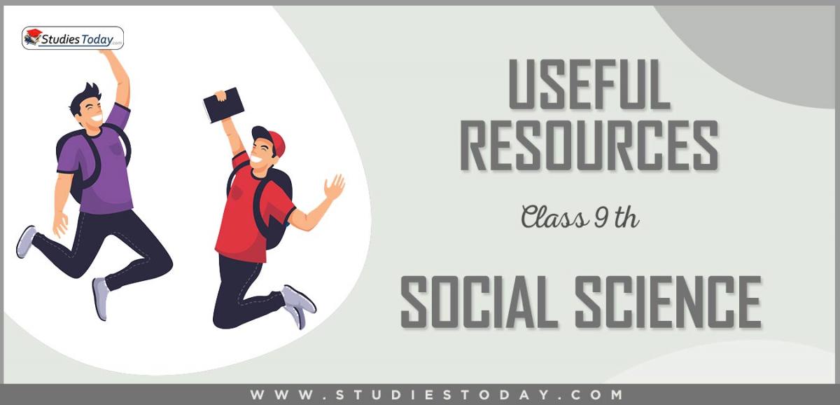 CBSE Class 9 Social Science Useful Resources