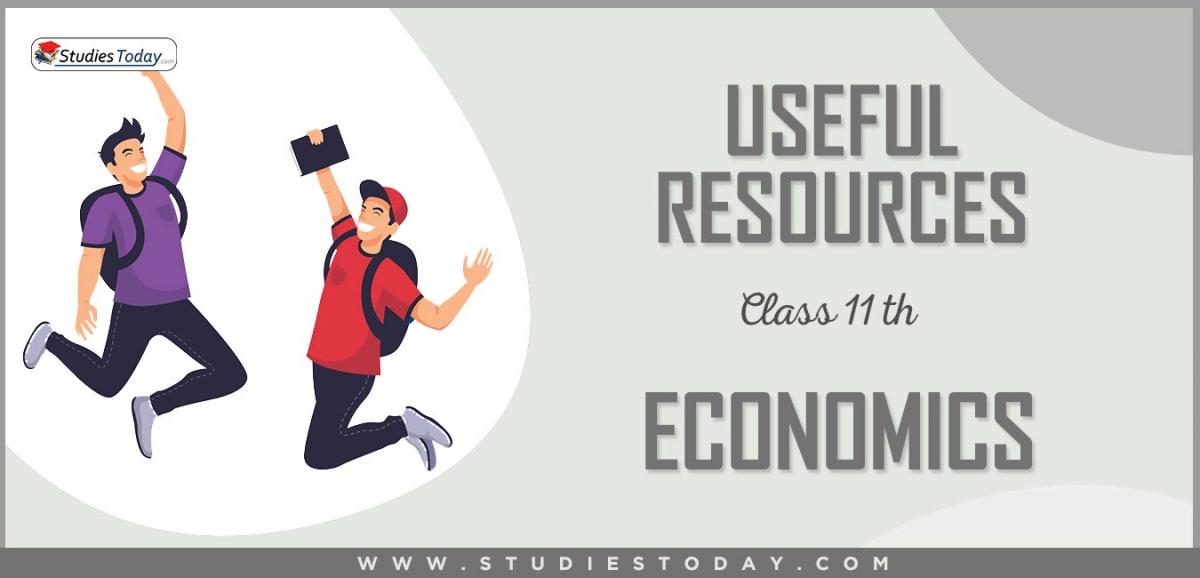 CBSE Class 11 Economics Useful Resources