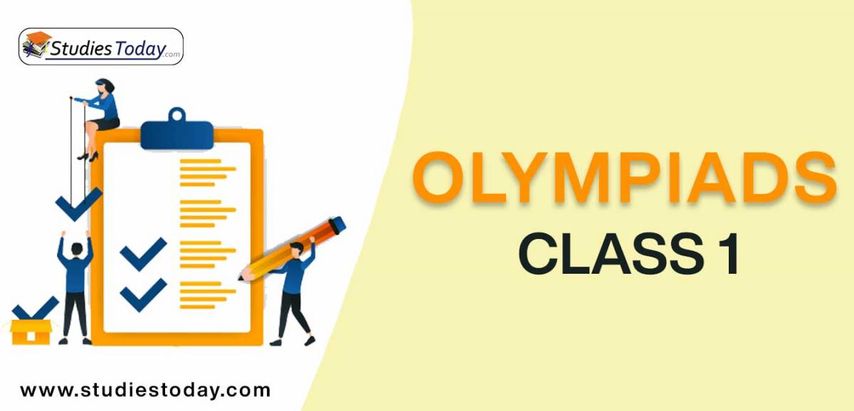 Olympiad Class 1 IEO IMO ISO ICO Mock Tests