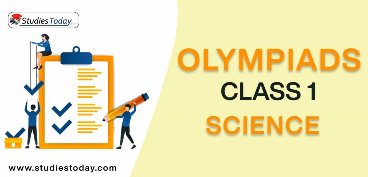 NSO Science Olympiad for Class 1