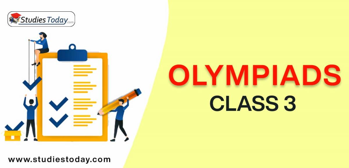 Olympiads for Class 3 free online mock tests