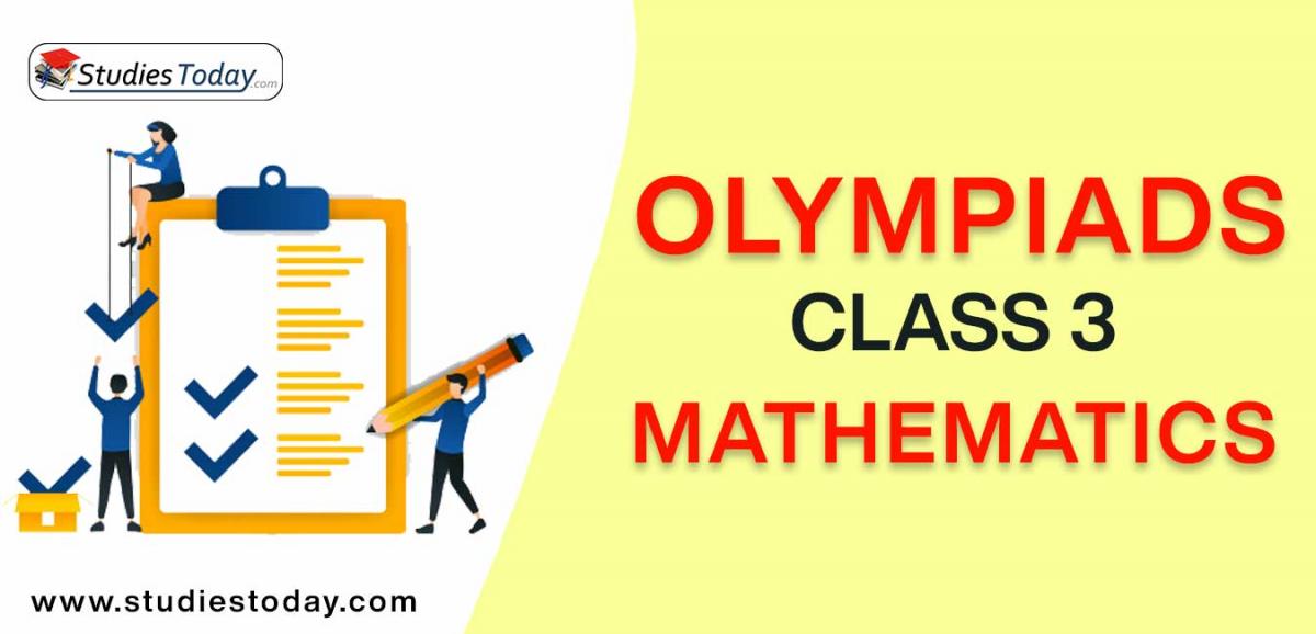 Mathematics Olympiad for Class 3 IMO
