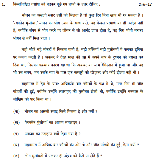 class_10_Hindi_Question_Paper_7