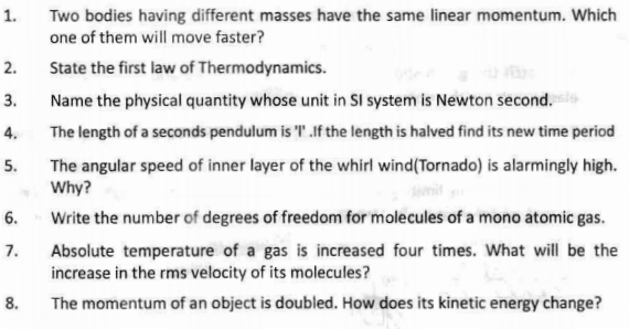 class_11_ Physics_Question_ Paper_4