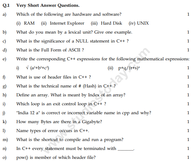 class_11_Compute_Question_ Paper_1