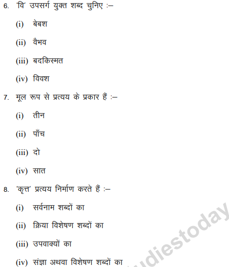 class_9_hindi_MCQs_4b