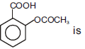 NEET Chemistry Chemistry in Everyday Life Online Test Set A