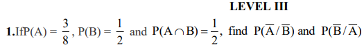 CBSE Class 10 Mathematics Probability Assignment Set E