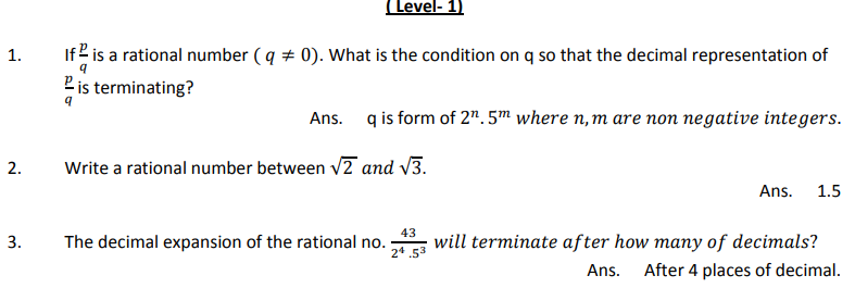 CBSE Class 10 Mathematics Real Numbers Assignment Set E