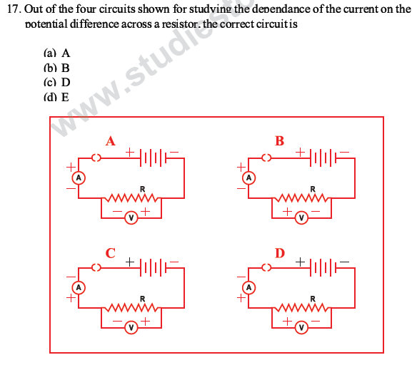 CBSE Class 10 Science MCQs Set 1-11