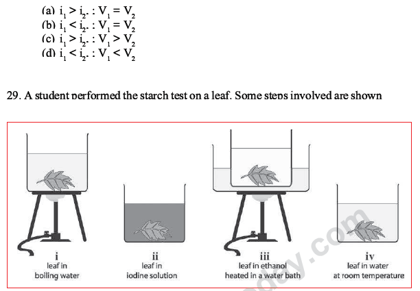 CBSE Class 10 Science MCQs Set 1-22