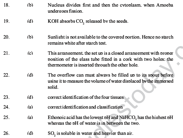 CBSE Class 10 Science MCQs Set 3-Ans-1