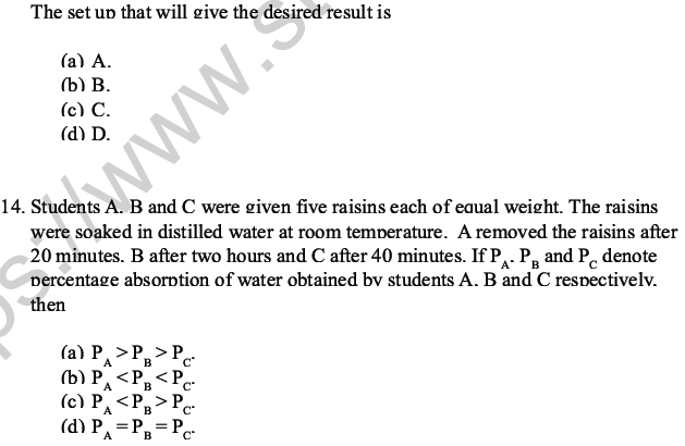 CBSE Class 10 Science MCQs Set 4-11