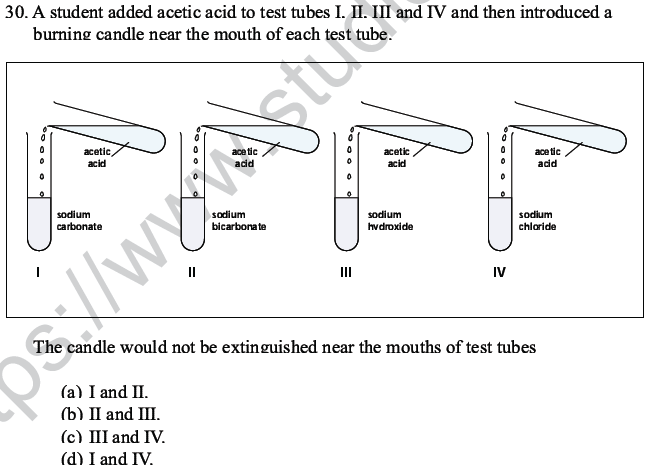 CBSE Class 10 Science MCQs Set 4-25