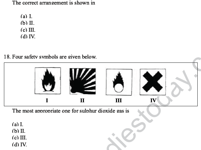 CBSE Class 10 Science MCQs Set 6-14