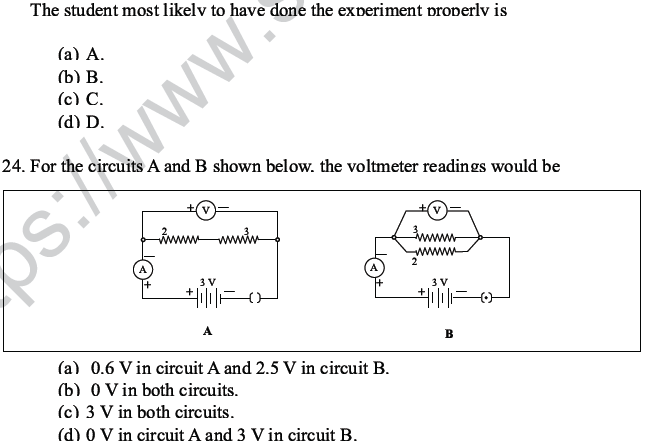 CBSE Class 10 Science MCQs Set 6-19