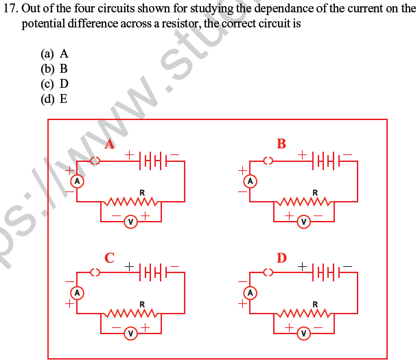 CBSE Class 10 Science MCQs Set 7-13