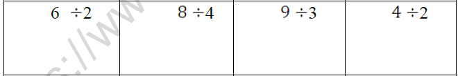 CBSE Class 3 Mathematics Addition Subtraction Multiplication Division of Numbers MCQs-
