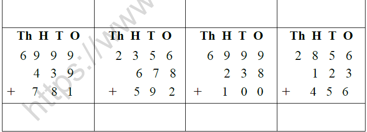 CBSE Class 3 Mathematics Addition Subtraction Multiplication Division of Numbers MCQs-9