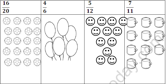 CBSE Class 3 Mathematics Fractions MCQs-4