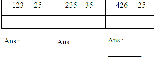 CBSE Class 3 Mathematics Indian Currency MCQs-2