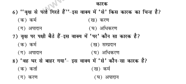 CBSE Class 9 Hindi Conventions MCQs-26