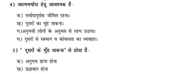 CBSE Class 9 Hindi Conventions MCQs-4