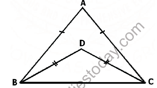 CBSE Class 9 Maths Triangles MCQs Set E
