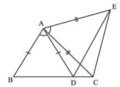 CBSE Class 9 Maths Triangles MCQs Set F-17